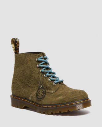 101 Made in England Hardware Suede Ankle Boots
