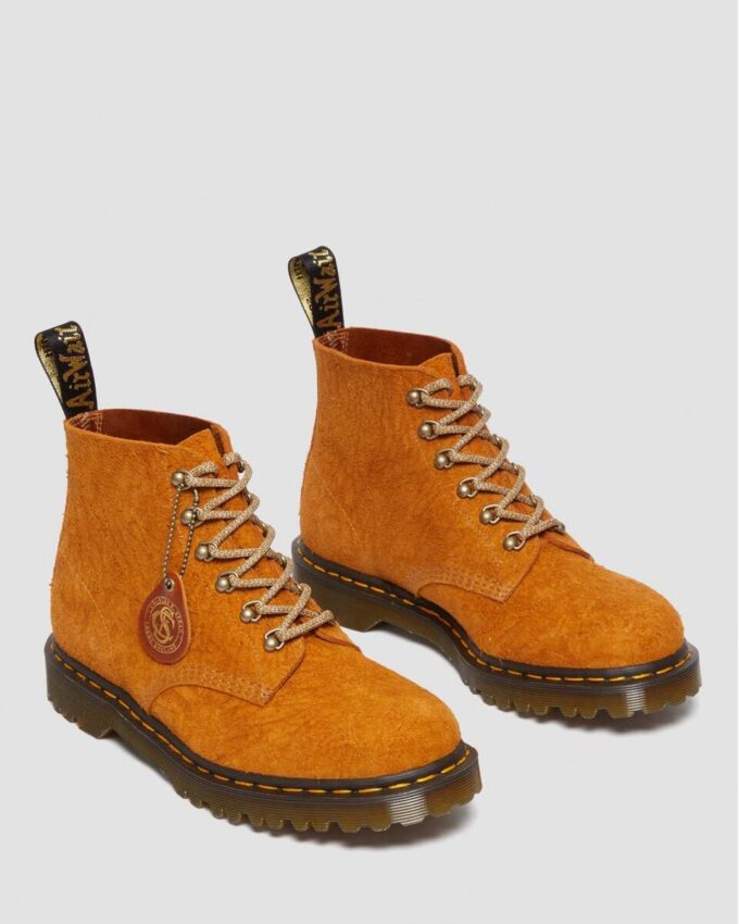 101 Made in England Hardware Suede Ankle Boots