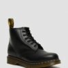 101 Yellow Stitch Smooth Leather Ankle Boots