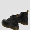 101 Yellow Stitch Smooth Leather Ankle Boots