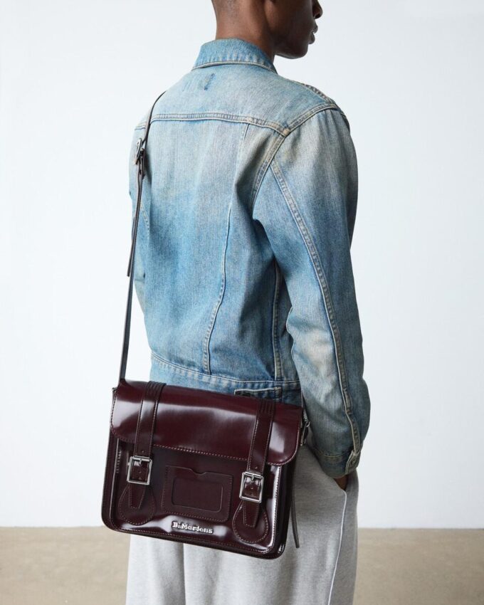 11 Inch Vegan Messenger Bag
