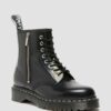 1460 Bex Smooth Leather Lace and Zip Boots