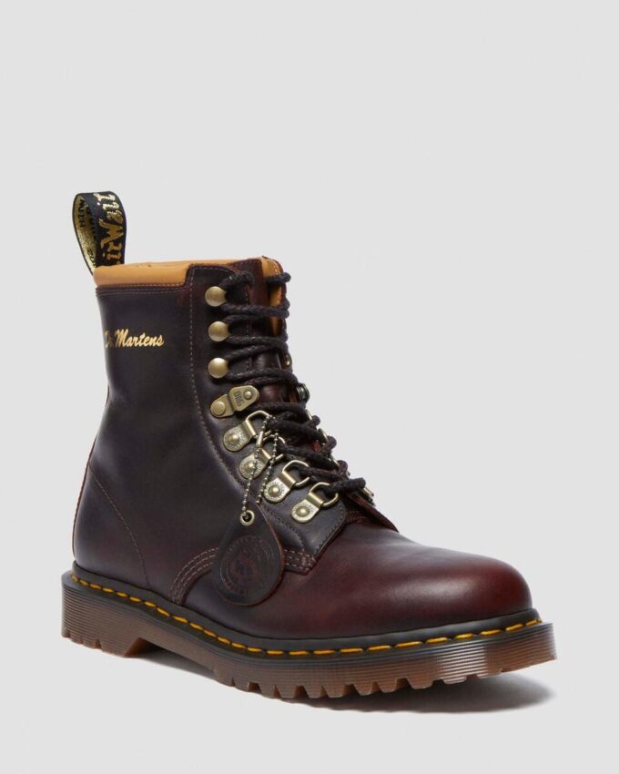 1460 Collar Made in England Phoenix Leather Lace Up Boots
