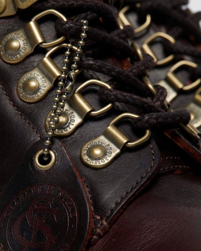 1460 Collar Made in England Phoenix Leather Lace Up Boots