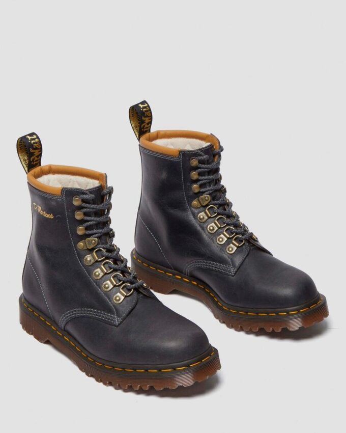 1460 Collar Made in England Phoenix Leather Lace Up Boots