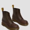 1460 Crazy Horse Leather Lace Up Boots