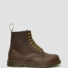 1460 Crazy Horse Leather Lace Up Boots