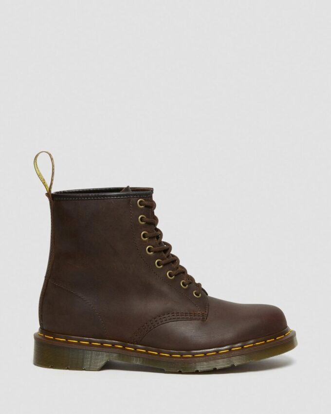 1460 Crazy Horse Leather Lace Up Boots