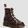 1460 Faux Fur Lined Lace-to-toe Leather Boots