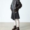 1460 Faux Fur Lined Lace-to-toe Leather Boots