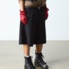 1460 Faux Fur Lined Leather Lace Up Boots
