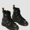 1460 Faux Fur Lined Leather Lace Up Boots