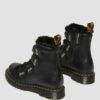 1460 Faux Fur Lined Leather Lace Up Boots