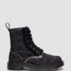 1460 FRILL Leather Lace Up Boots