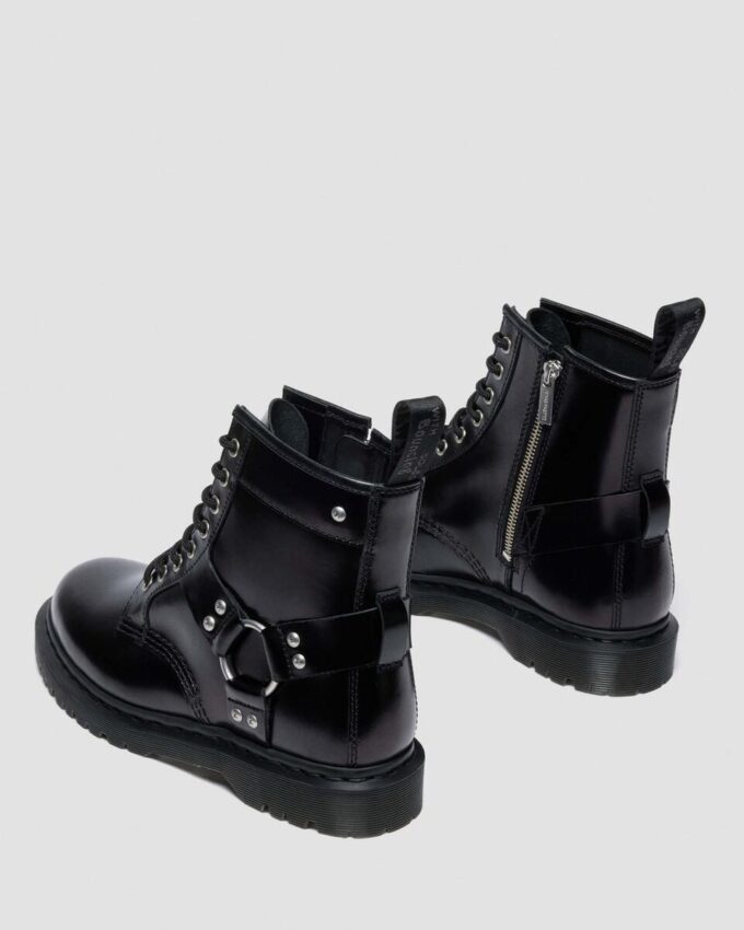 1460 Harness Leather Lace Up Boots