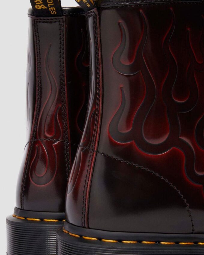 1460 Inferno Arcadia Rub Off Leather Boots