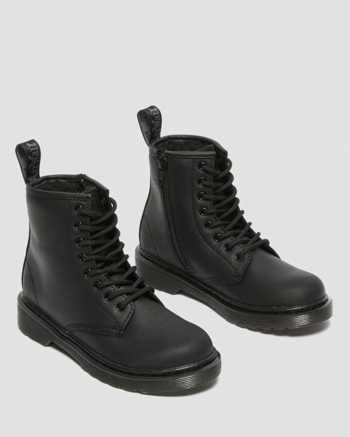 1460 Junior Faux Fur Lined Boots