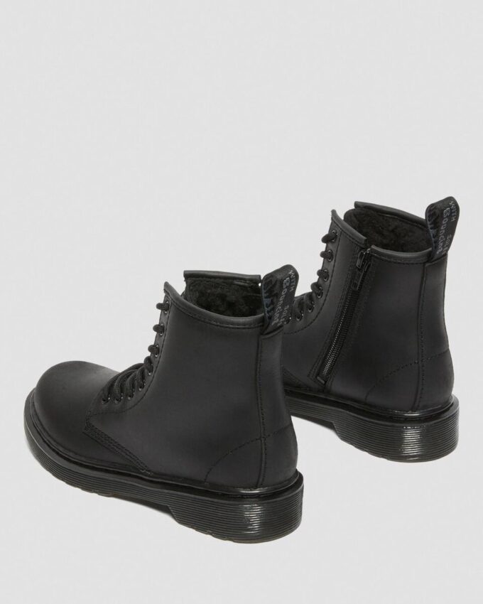 1460 Junior Faux Fur Lined Boots