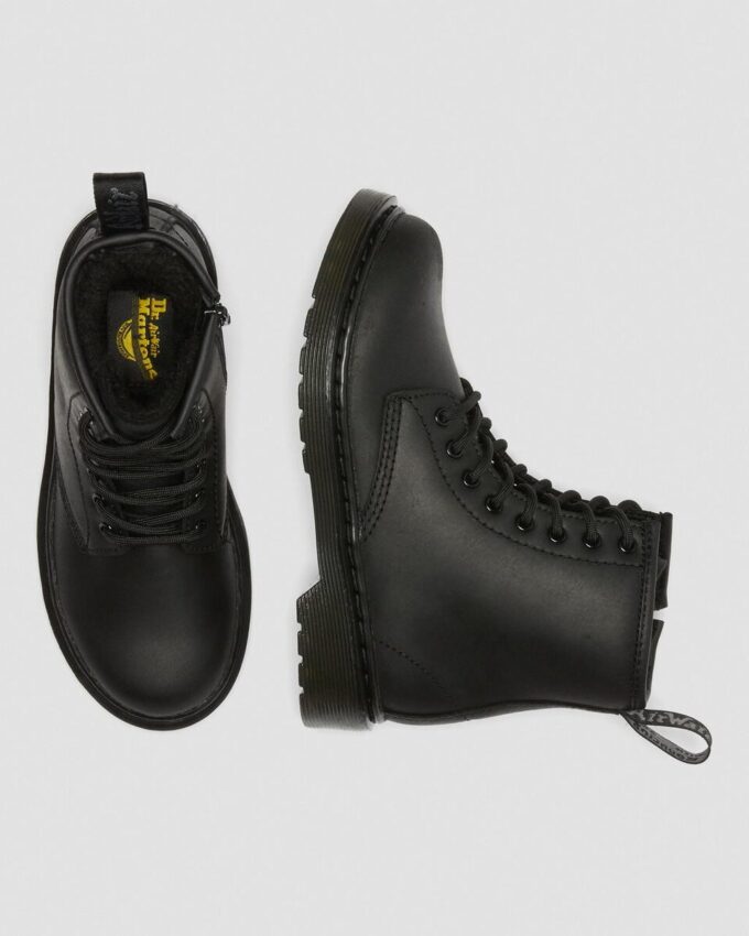 1460 Junior Faux Fur Lined Boots