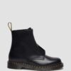 1460 LACELESS Smooth Leather Slip On Boots