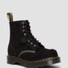 1460 Made in England Emboss Suede Lace Up Boots