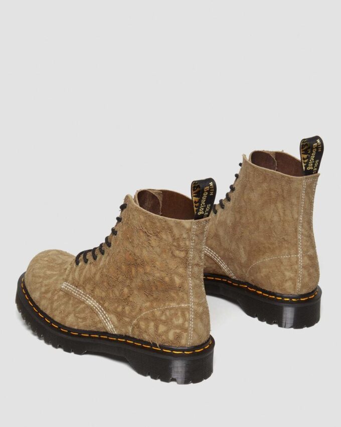 1460 Made in England Emboss Suede Lace Up Boots