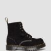1460 Made in England Emboss Suede Lace Up Boots