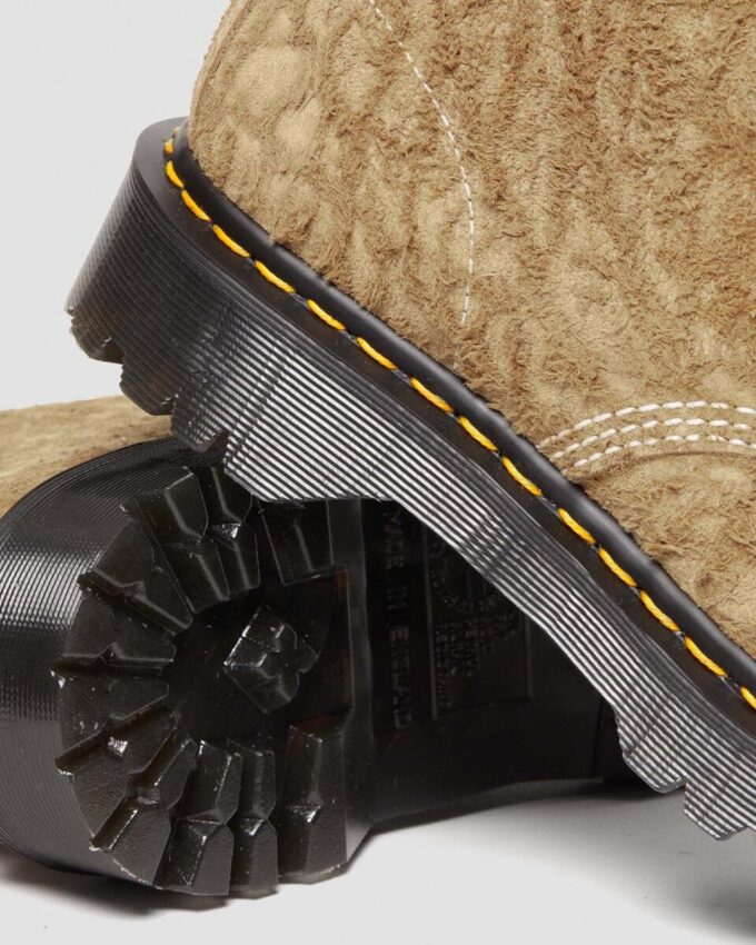 1460 Made in England Emboss Suede Lace Up Boots