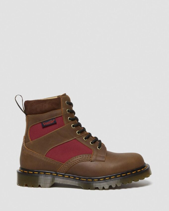 1460 Made in England Padded Panel Lace Up Boots 1460 Made in England Padded Panel Lace Up Boots