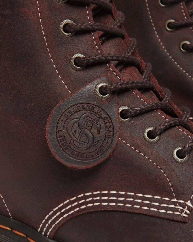 1460 Made in England Wax Commander Lace Up Boots