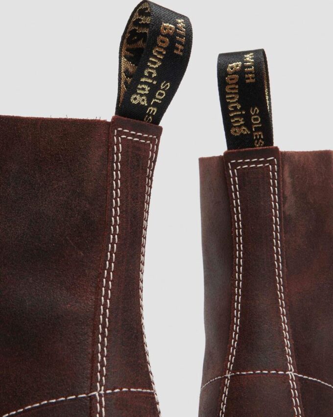 1460 Made in England Wax Commander Lace Up Boots