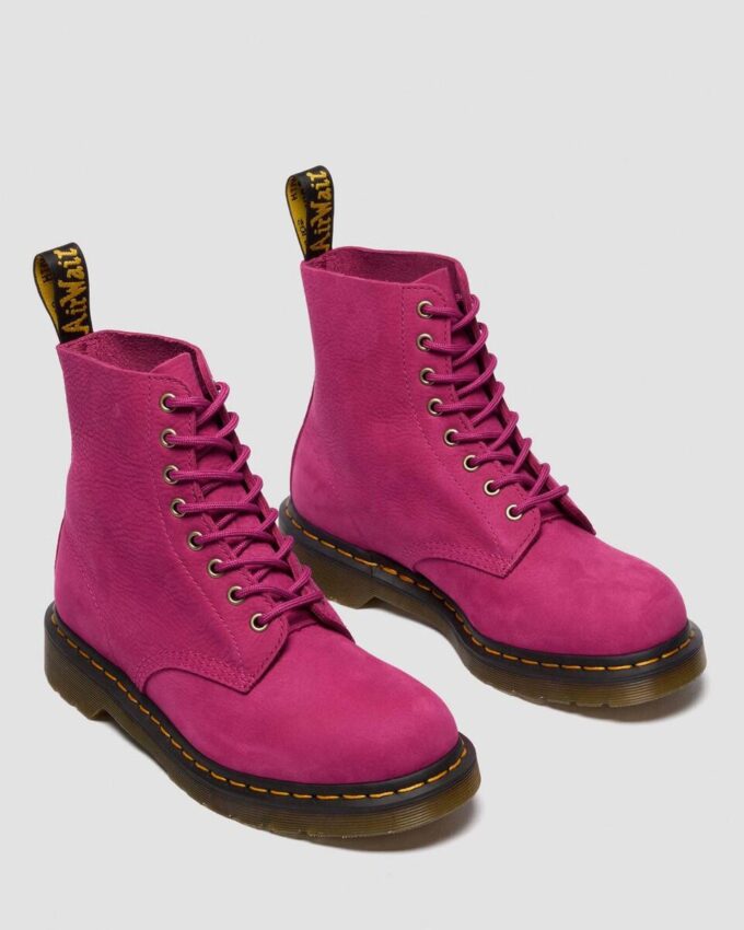 1460 Milled Nubuck Lace Up Boots