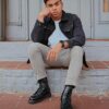 1460 MONO Smooth Leather Lace Up Boots