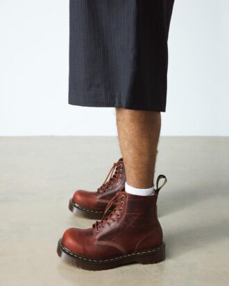 1460 Pascal Bex Made In England Leather Bump Toe Boots