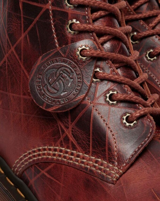 1460 Pascal Bex Made In England Leather Bump Toe Boots