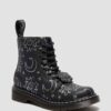 1460 PASCAL JUNIOR Reclaimed Leather Kids Lace Up Boots