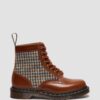 1460 Pascal Made In England Harris Tweed and Leather Boots