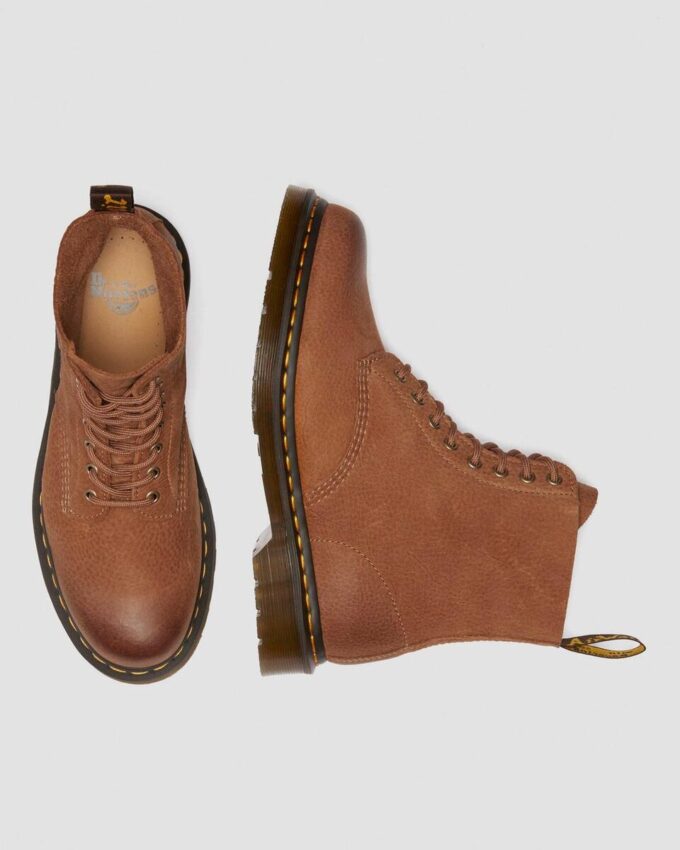 1460 Pascal Tumbled Nubuck Lace Up Boots