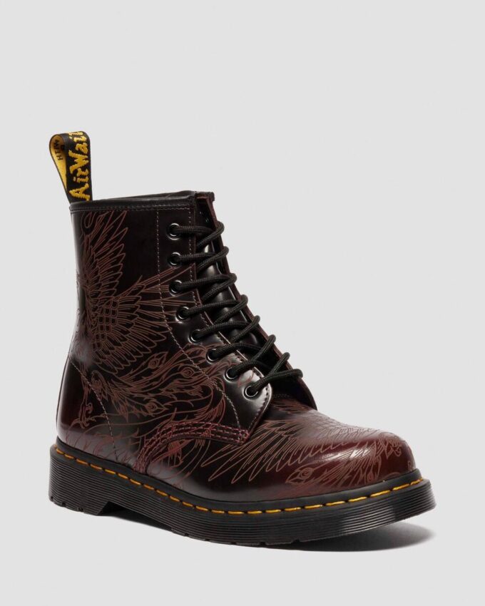 1460 PHOENIX Arcadia Rub Off Leather Boots
