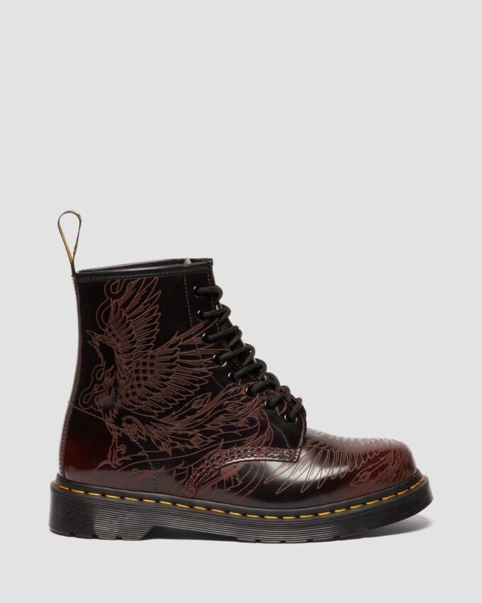1460 PHOENIX Arcadia Rub Off Leather Boots