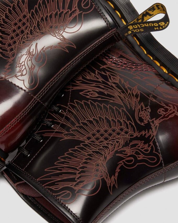 1460 PHOENIX Arcadia Rub Off Leather Boots