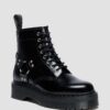 1460 Quad Harness Leather Platform Boots