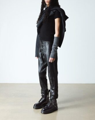 1460 Quad Harness Leather Platform Boots
