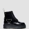 1460 Quad Harness Leather Platform Boots