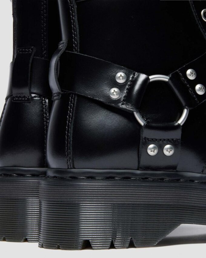 1460 Quad Harness Leather Platform Boots