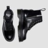 1460 Quad Harness Leather Platform Boots
