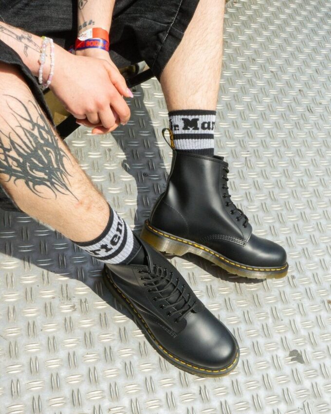 1460 Smooth Leather Lace Up Boots 1460 Smooth Leather Lace Up Boots
