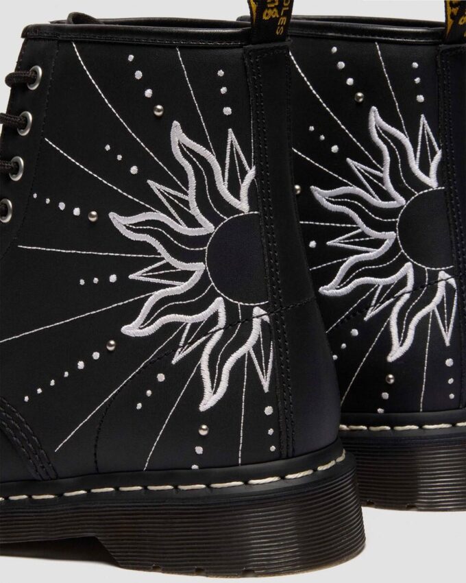 1460 SOLAR FLARE Reclaimed Leather Lace Up Boots