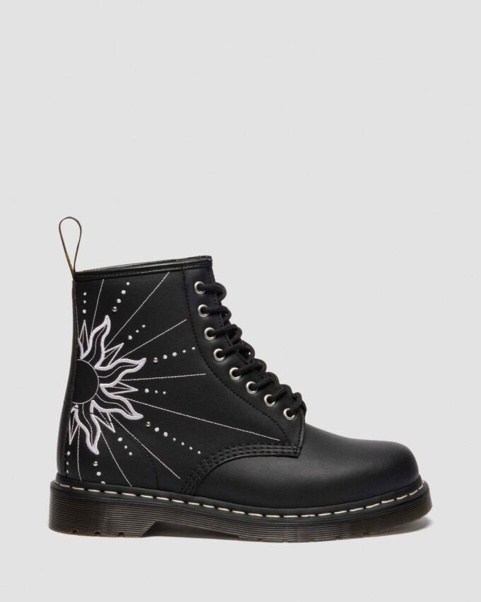 1460 SOLAR FLARE Reclaimed Leather Lace Up Boots