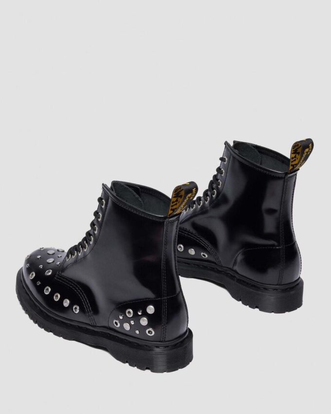 1460 Studded Buttero Leather Boots